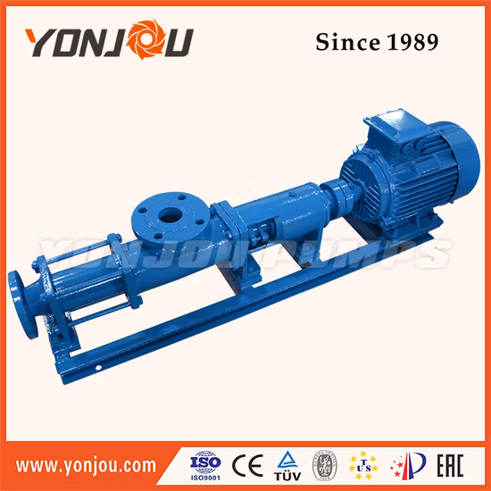 Stainless Steel Screw Cement Grout Pump for Food