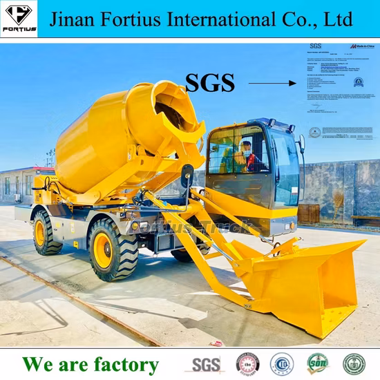 Cement Mixer Truck Concrete Mixing Mixer 4X4 Drive Concrete Mixer Truck